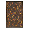 Nejad Rugs Nejad Rugs Garden Flowers 9 X 12 Brown / brown Area Rugs
