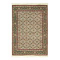 Nejad Rugs Nejad Rugs Signature Legacy 4x6 Herati Ivory / emerald Green Area