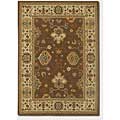 Couristan Couristan Woven Treasures 2 X 4 Kashan Mocha Ivory Area Rugs