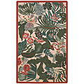 Capel Rugs Capel Rugs Tropicale 5x8 Leaves Area Rugs