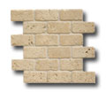 Original Style Original Style Venetian Large Brickbond Mosaic Crema Tile  &  Ston