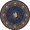 Milliken Milliken Montfleur 8 Round Phantom Blue Area Rugs