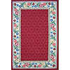Nejad Rugs Nejad Rugs Bucks County - Damask 2 X 3 Burgundy / ivory Area Rugs