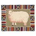 American Cottage Rugs American Cottage Rugs Sheep 3 X 2 Sheep Sage Area Rugs