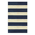 Nejad Rugs Nejad Rugs Boardwalk Stripes 8 X 11 Navy / ivory Area Rugs