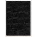 Couristan Couristan Focal Point 5 X 8 Balance Black Area Rugs