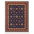 Couristan Couristan Anatolia 5 X 8 All Over Vase Navy Red Area Rugs