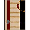 Carpet Art Deco Carpet Art Deco Sunset 2 X 7 Rahsay / sesame-ginger Area Rugs