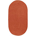 Capel Rugs Capel Rugs Solo 2x4 Oval Persimmon Area Rugs