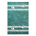 Nejad Rugs Nejad Rugs Sailboat 5 X 8 Teal Area Rugs