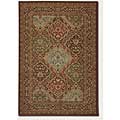 Couristan Couristan Pera 8 X 11 Hereke Multi Chocolate Area Rugs