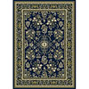Carpet Art Deco Carpet Art Deco Signature 5 X 8 Sarouk / indigo-cedar Area Rugs