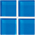 Crossville Crossville Glass Blox Mosaic Blue Grotto Tile  &  Stone