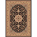 KAS Oriental Rugs. Inc. Kas Oriental Rugs. Inc. Cambridge Round 7 Ft Cambridge Black / bei