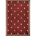 Momeni, Inc. Momeni, Inc. Harmony 5 X 8 Harmony Burgundy Area Rugs
