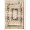 Couristan Couristan Visionnaire 8 X 10 Modular Ivory Brown Area Rugs