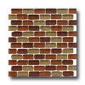 Original Style Original Style Tumbled Earth Mixed Brickbond Mosaic Tanganyika T
