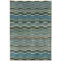 Couristan Couristan Pokhara 6 X 8 Reflections Princess Blue Area Rugs