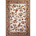 KAS Oriental Rugs. Inc. Kas Oriental Rugs. Inc. Colonial 5 X 8 Colonial Ivory Floral Vin