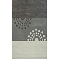 Foreign Accents Foreign Accents Festival Shadows 3 X 8 Runner Gray Area Rugs