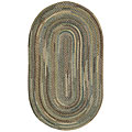 Capel Rugs Capel Rugs Oxford 1x2 Oval Aspen Green Area Rugs