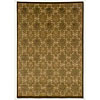 Couristan Couristan Silken Treasures 4 X 6 Lotus Lattice Avocado Area Rugs