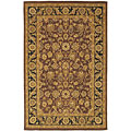 KAS Oriental Rugs. Inc. Kas Oriental Rugs. Inc. Patina Round 7 Ft Patina Mocha / black Kas
