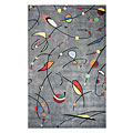 Nejad Rugs Nejad Rugs Motion 4 X 6 Storm Area Rugs