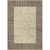 Carpet Art Deco Carpet Art Deco Casual 4 X 5 Kabuki / taupe Area Rugs