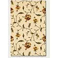 Couristan Couristan Lotus Garden 2 X 5 Kamala Scroll Ivory Area Rugs
