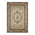 Nejad Rugs Nejad Rugs Signature Heirloom 6 X 9 Grand Aubuson Gold / coral Are