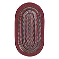 Capel Rugs Capel Rugs Cape Henry 8x11 Oval Wine Area Rugs