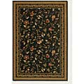 Couristan Couristan Royal Luxury 10 X 14 Winslow Ebony Area Rugs