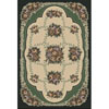Milliken Milliken Clarabelle 5 X 8 Opal Emerald Antique Area Rugs
