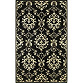 KAS Oriental Rugs. Inc. Kas Oriental Rugs. Inc. Chateau 5 X 8 Chateau Black / ivory Sofia