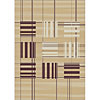 Carpet Art Deco Carpet Art Deco Fantasy 2 X 6 Modena / camel Area Rugs