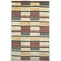 KAS Oriental Rugs. Inc. Kas Oriental Rugs. Inc. Valencia 3 X 5 Valencia Ivory  &  Red Stri