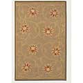 Couristan Couristan Botanics 5 X 8 Soliel Rust Gold Area Rugs
