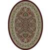 Milliken Milliken Akhisar 5 X 8 Oval Cranberry Antique Area Rugs