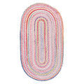 Capel Rugs Capel Rugs Cutting Garden 5x8 Oval Tea Rose Area Rugs
