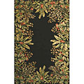 KAS Oriental Rugs. Inc. Kas Oriental Rugs. Inc. Emerald 7 Round Emerald Black Tropical B