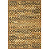 Central Oriental Central Oriental Pixels 5 X 5 Pixels Tan Area Rugs