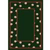 Milliken Milliken Slider 2 X 16 Runner Olive Area Rugs