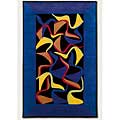 Couristan Couristan Soho 4 X 5 Stiletto Arctic Blue Area Rugs