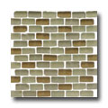 Original Style Original Style Tumbled Earth Mixed Brickbond Mosaic Mweru Tile  &