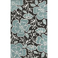 Klaussner Home Furnishings Klaussner Home Furnishings Hibiscus 5 X 8 Blue Area Rugs