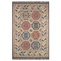 Nejad Rugs Nejad Rugs Santa Fe 6 X 9 Moghan Kazak Multi / ivory Area Rugs