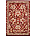 Capel Rugs Capel Rugs Festival Of Flowers 8x11 Veietian Red Area Rugs