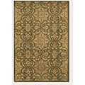 Couristan Couristan Jalore 4 X 5 Antique Bijar Wheat Sage Area Rugs