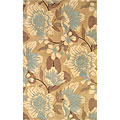 KAS Oriental Rugs. Inc. Kas Oriental Rugs. Inc. Catalina 5 X 8 Runner Catalina Coffee / bl